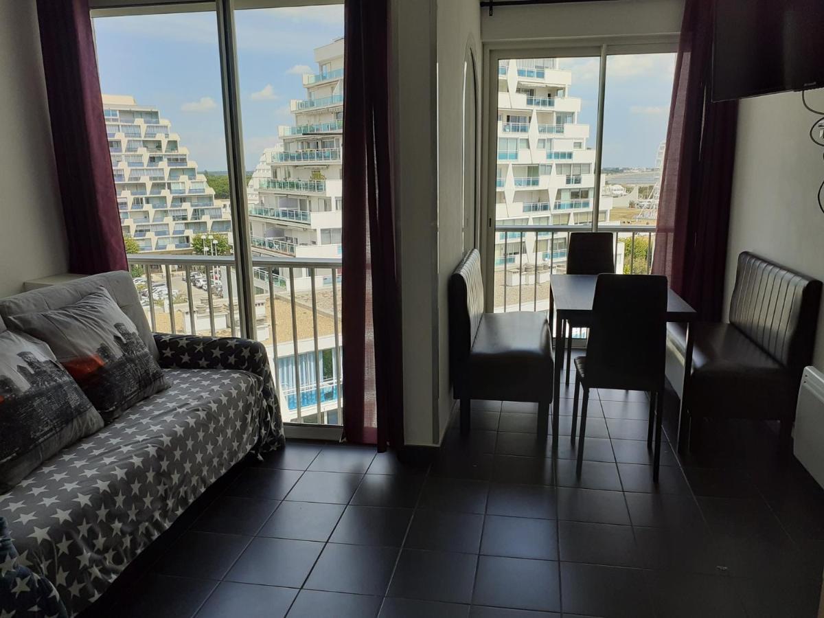 Grand Studio Avec Vue Mer A La Grande Motte - Clim Wifi Exteriör bild