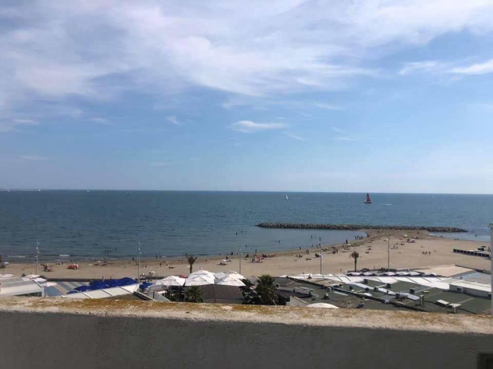 Grand Studio Avec Vue Mer A La Grande Motte - Clim Wifi Exteriör bild