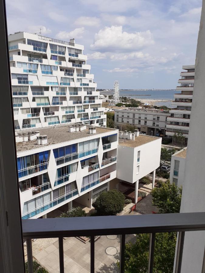 Grand Studio Avec Vue Mer A La Grande Motte - Clim Wifi Exteriör bild